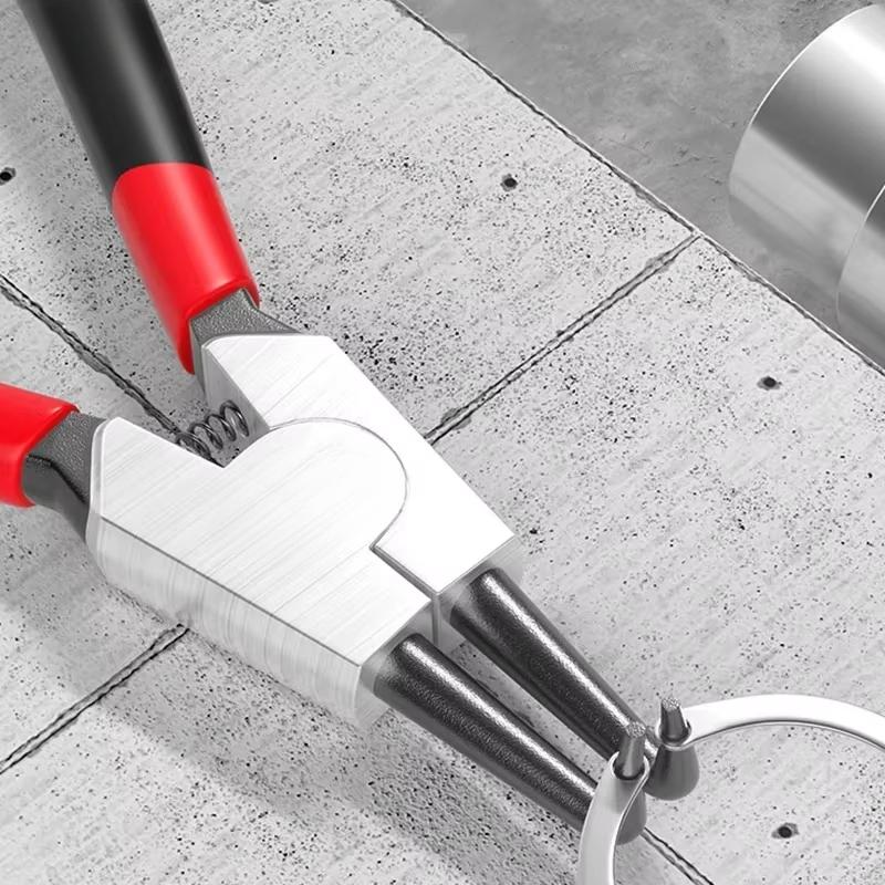 5-In Circlip Pliers Retaining Ring Pliersfor Removing Installing Puller Locking Rings ShaftsNeedle nose Pliers