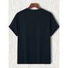 Camiseta Española de Versos para Hombre, Estampado con Texto Religioso en Español y Traducción al Inglés, Camiseta Casual de Cuello Redondo y Manga Corta, Para Uso Diario