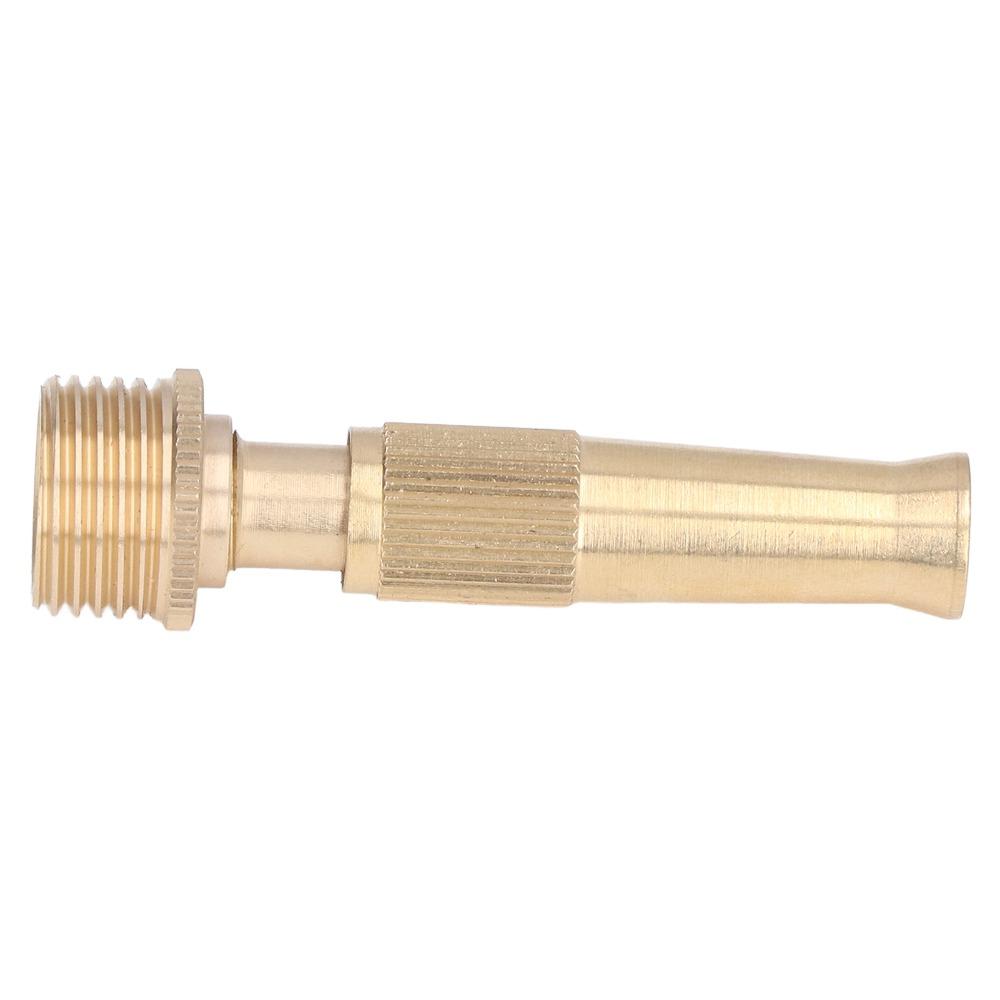 2PCS Copper Jet Nozzle 20mm Outer Diameter Hose Nozzle Durable Garden Hose Nozzle  Car Wash