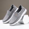 Moda Scarpe di stoffa Old Beijing da uomo 2024 nuove scarpe singole casual autunnali confortevoli in tela lavata scarpe da uomo alla moda e versatili