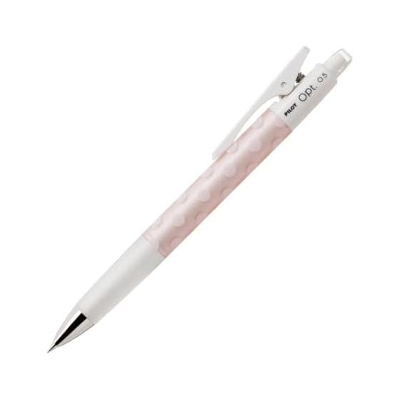 Pilot Opt Mechanical Pencil, 0.5mm, Dot, 10 Count, HOP200R10DT, Lift Clip, Shake-to-Write, Knock Type, Durable Clip