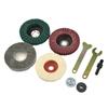 Grinder Flap Polishing Kit Disc Buffing Accessories Workshop Equipment Nylon Cloth Wool Metal Rod Stainless Steel