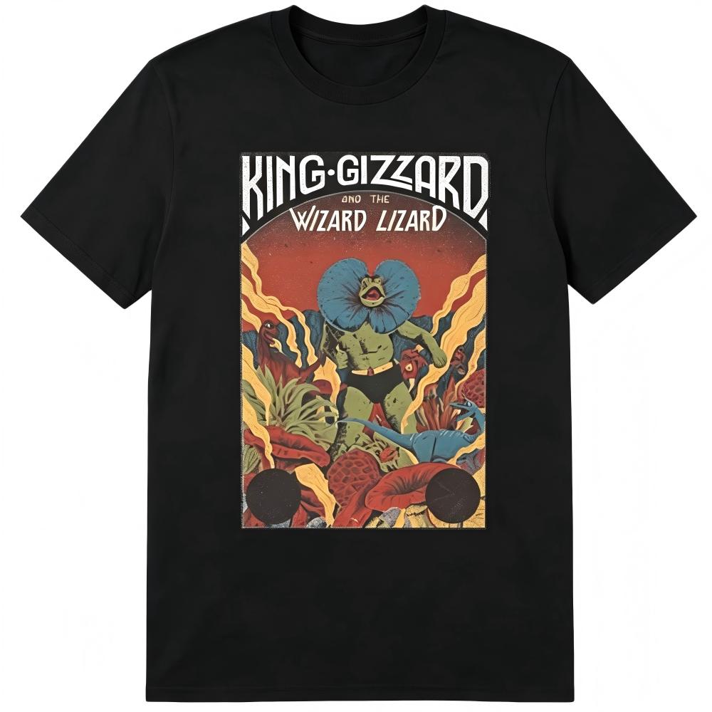 King Gizzard And The Wizard Lizard Band Graphic T-Shirt