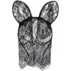 Creative Lace With Veil Cat Rabbit Ears Headband Ladies Sexy Headband Headgear