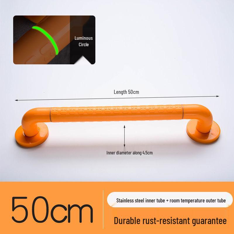 Stainless Steel Bathroom Handrail for Disabled, Elderly, and Pregnant Women