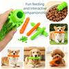 Dog Chew Toy Bite Resistant Teething Stick TPR Interactive Play Training Pet Dog Treat Dispensing Puppy Toy GWJ11