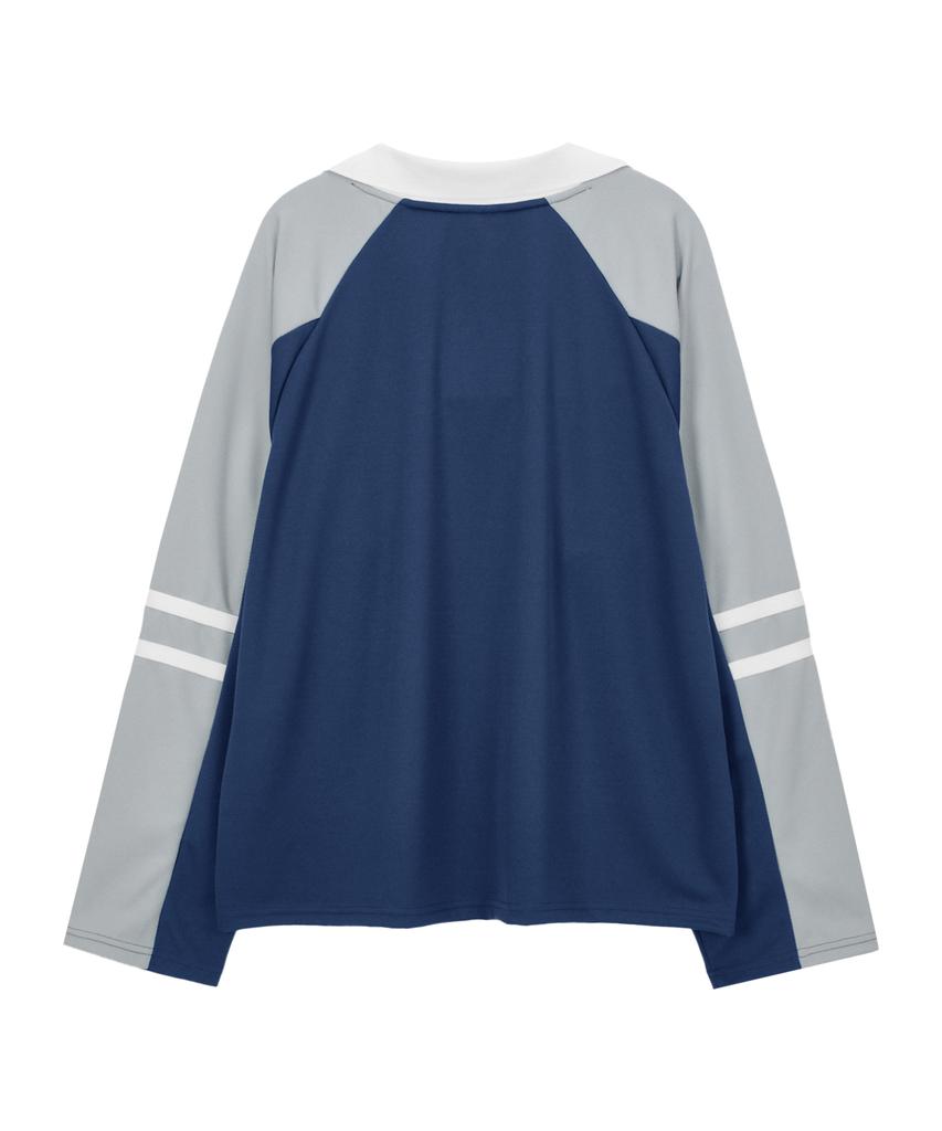 MIDSUN Wild Spirit Football Jersey-Blue