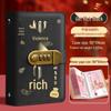 2026 New Style Large Capacity Savings Album: Password Lock Money Bag for Wealth Management & Banknote Storage