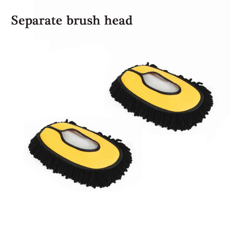 New Car Cleaning Brush Telescoping Long Handle Washing Mop Chenille Broom Universal Car Brushes Tools Auto