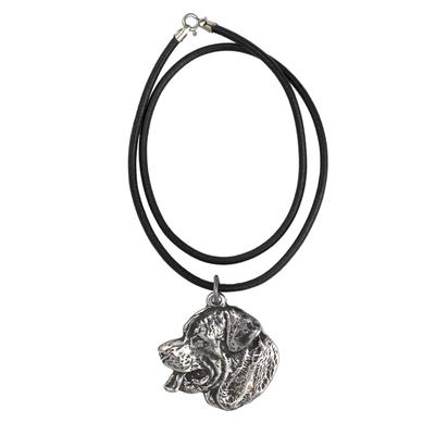 Rottweiler, Rott, Rottie III - Necklace with Dog, Silver-plated Pendant for Dog Fan, Unique Jewelry by Brand