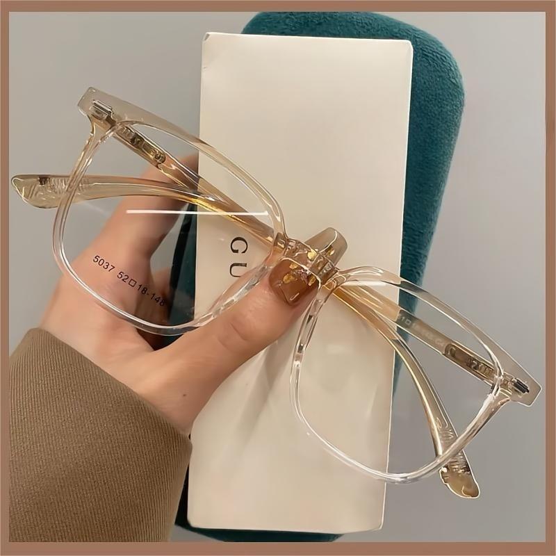 Joker Black Frame TR90 Glasses Frame Korean Version of Tide-proof Blue Glasses Female Transparent Plain Myopia Glasses Male Flat Mirror