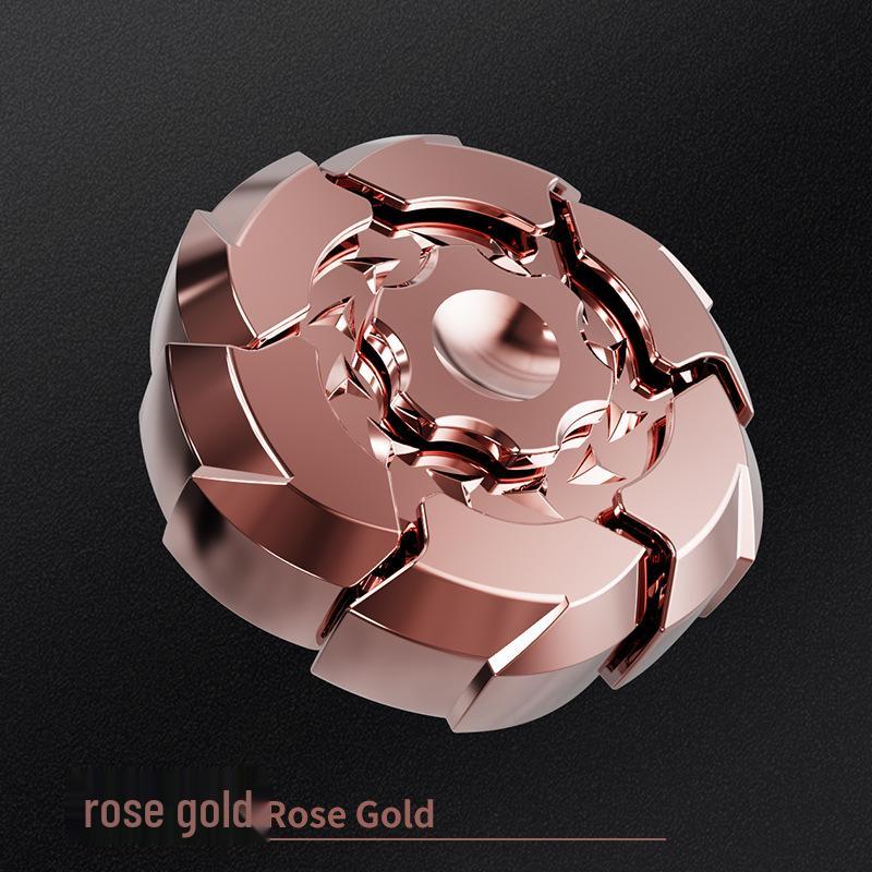 Alloy Magnetic Fingertip Gyro Cube: Creative Stress Relief Toy for Kids