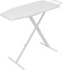 Yamazaki Lightweight Ironing W83 X D37 X Height Button Press Steel Mesh 4027 Stand-Type Board, White, Approx. H25-78cm, Tower, Adjustable, Zone,