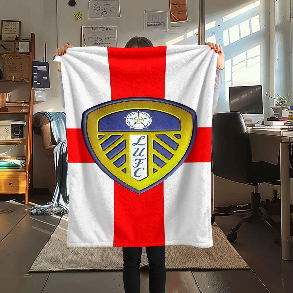 LUFC Poster Blanket, High Quality Comfortable for All Seasons, Home Decor, Warmth and Comfort