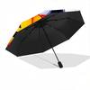 1pc Witch Ghost Adorable Cartoon Automatic Cartoon Umbrella , Portable Compact Umbrella for Men & Women, Valentine's Day Mother's Day Gift.P102