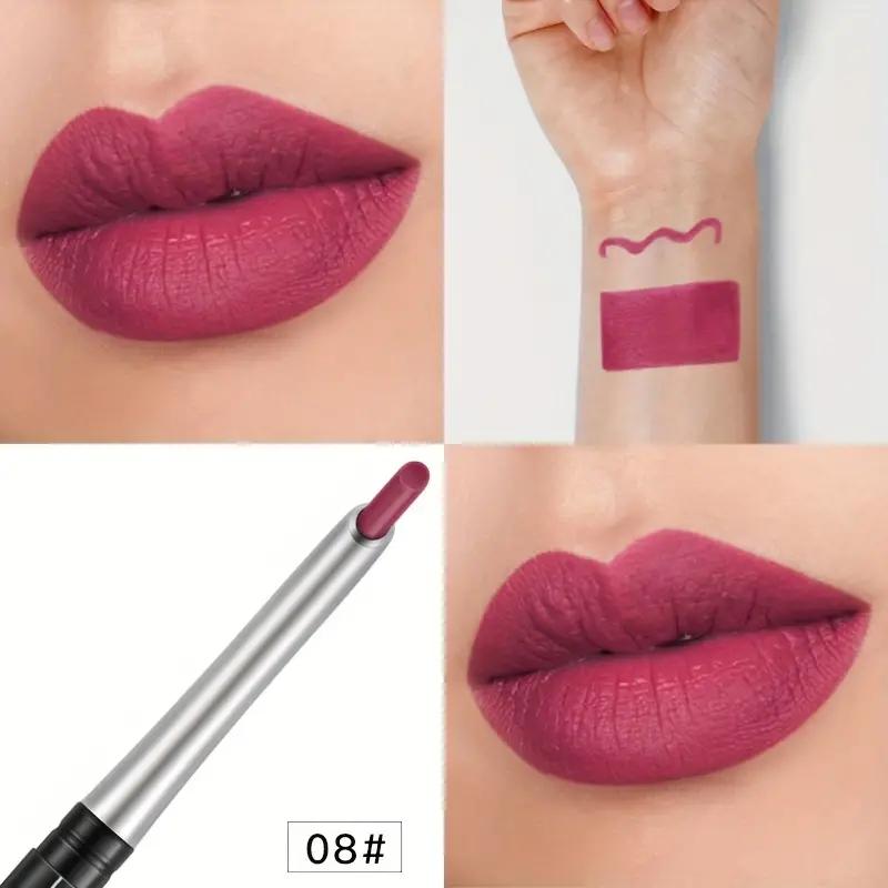 17-Color Set Lip Liner Pencil -Velvety Texture, 24-Hour Long-Wear, Waterproof & Smudge-Resistant, Can Use For Lip & Eyes