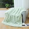 Tuscan Faux Rabbit Fur Blanket: Cozy Throw for Office, Sofa & Kids