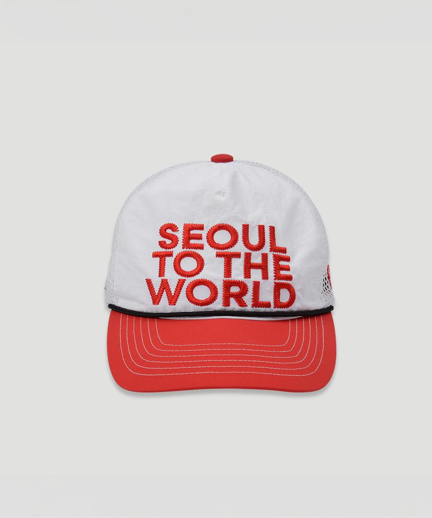 Peuluaen Fru& Needle Point Mix Mash Cap_Red&White