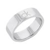 Calvin Klein Simple and elegant trio steel ring same style for men and women 23129600 35000794-Trio Stacking Rings E