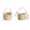 Charming Accent Wedding Basket Willow Basket Woven Flower Basket