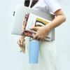 Zojirushi Stainless Steel Wide-Mouth Insulated Mug with Handle