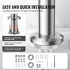 31.5in Handrails for Outdoor Steps 2 Crossbars Staircase for Porch Deck