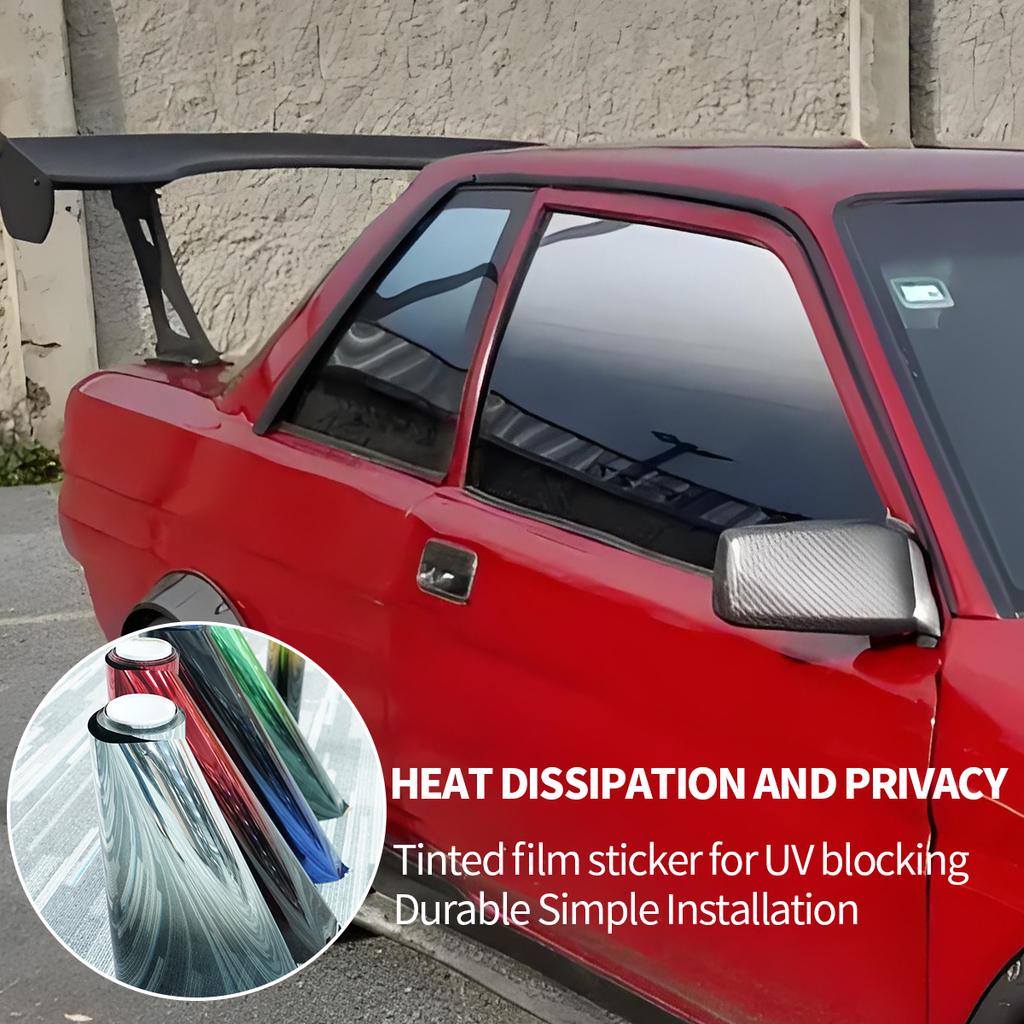 Folia przeciwsłoneczna Gradient Solar Window Tint Film zmieniająca kolor Osłona przeciwsłoneczna na przednią szybę samochodu Osłona przeciwsłoneczna Izolacja cieplna Uniwersalna