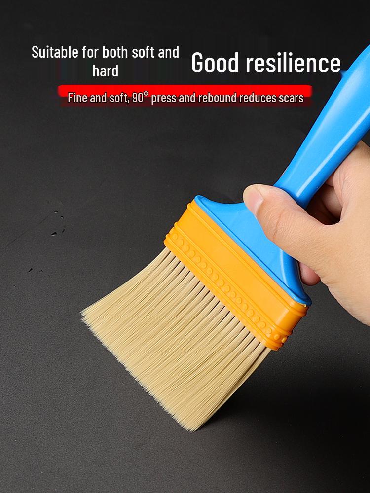 Soft Nylon Bristle Cleaning and Dust Removal Brush for Industrial Paint and Oil Application
