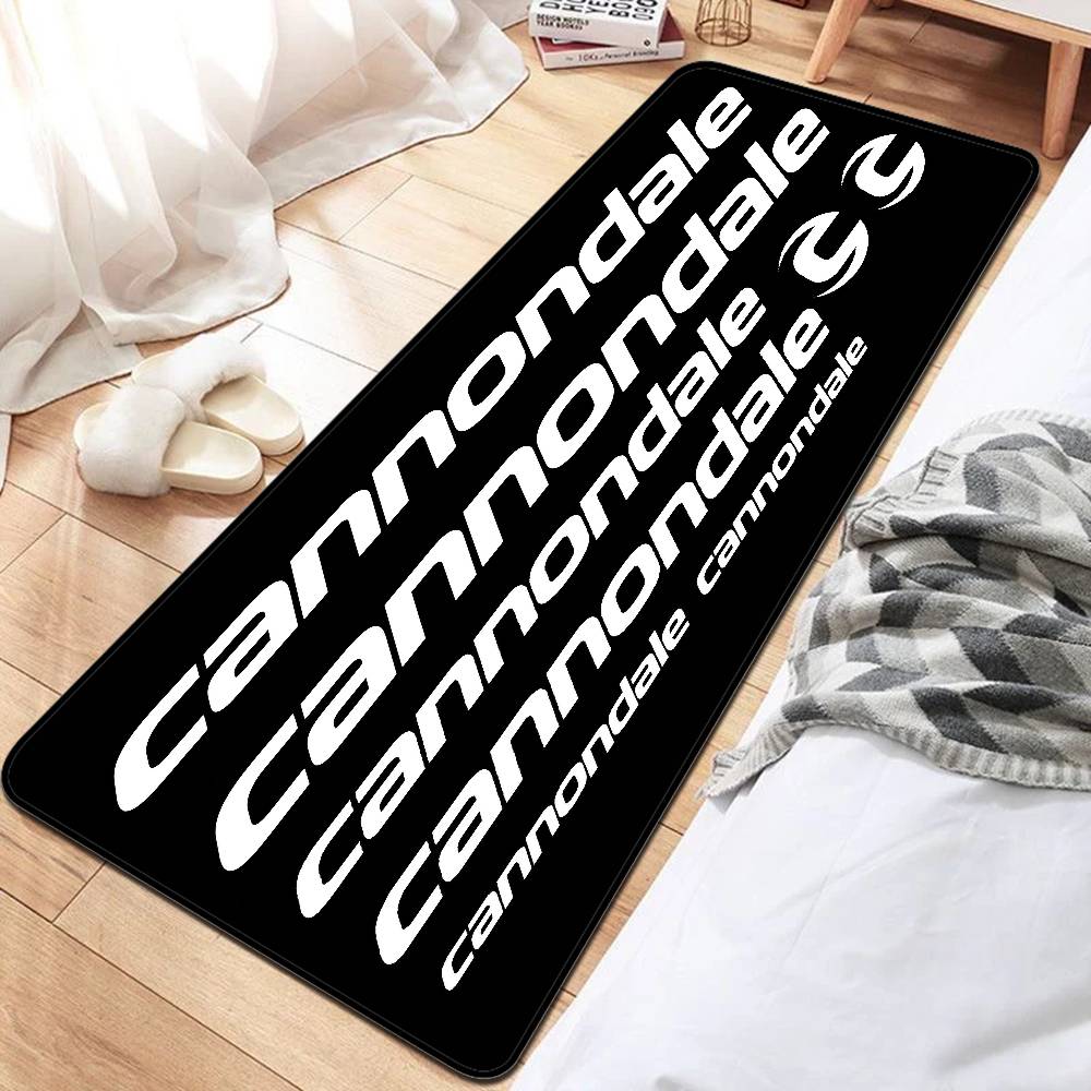 C-Cannondale Floor Mat Rectangle Anti-slip Home Soft Badmat Front Door Indoor Outdoor Mat Welcome Doormat