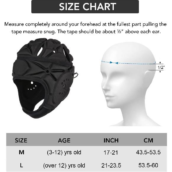 Soft Shell Helmet Flag Football 7v7 Rugby Headgear Scrum Cap Soccer Headguard for Adult Youth Kids