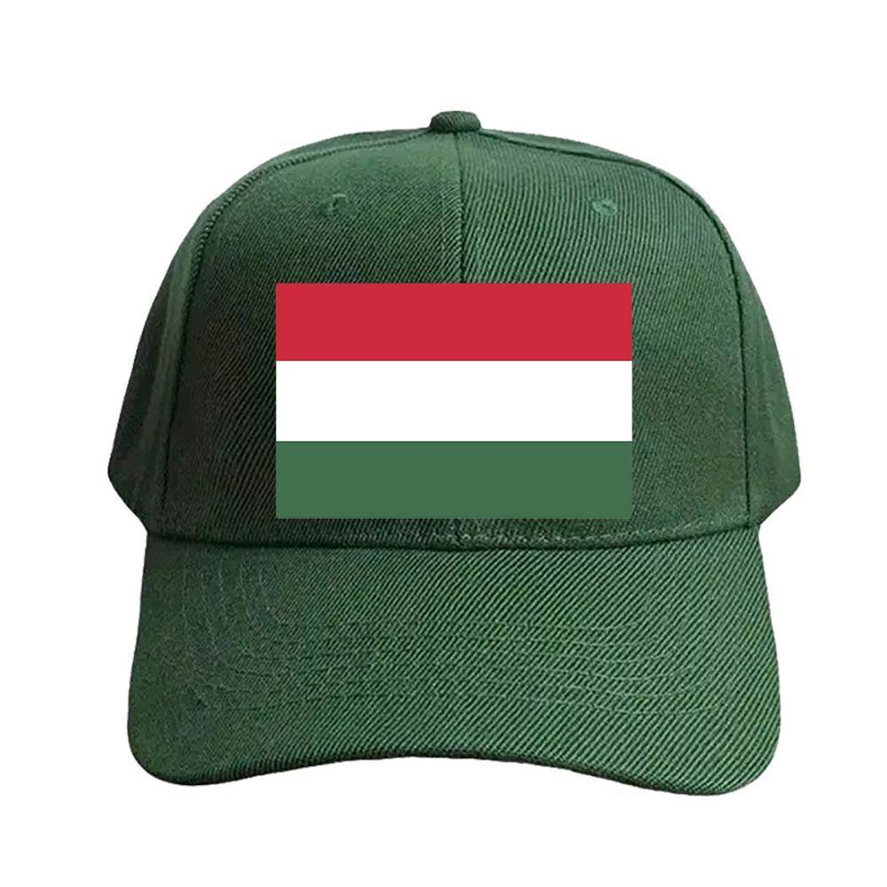 Hungarian Flag Baseball cap woman men summer Casual sun hat Adult adjustable with Curved Brim hiking fishing hat
