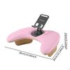 Arm Rest for Nails Tech Armrest with Rotating Phone Holder,Sturdy,Professional,Comfortable,Hand