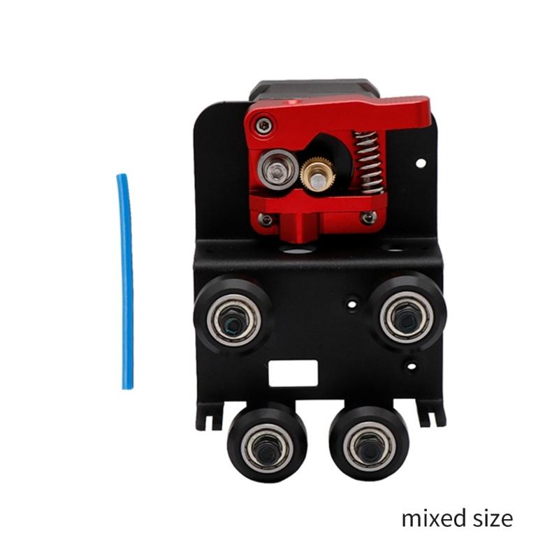 Metal Extruder Upgraded Kit with Mounting Plate for Ender3/CR10 3D Inter Enhanced Stability High Ecision Inting