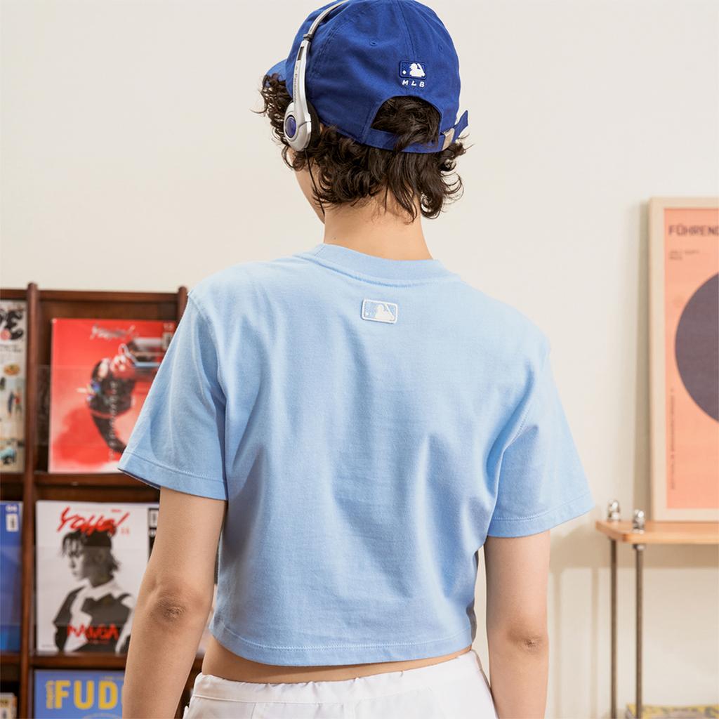 New MLB Los Angeles Dodgers T Shirts Women's Light Blue 3FTSB0733-07SBL