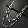 European and American Style Multi-layered Metal Chain Hip-hop Punk Style Waist Chain