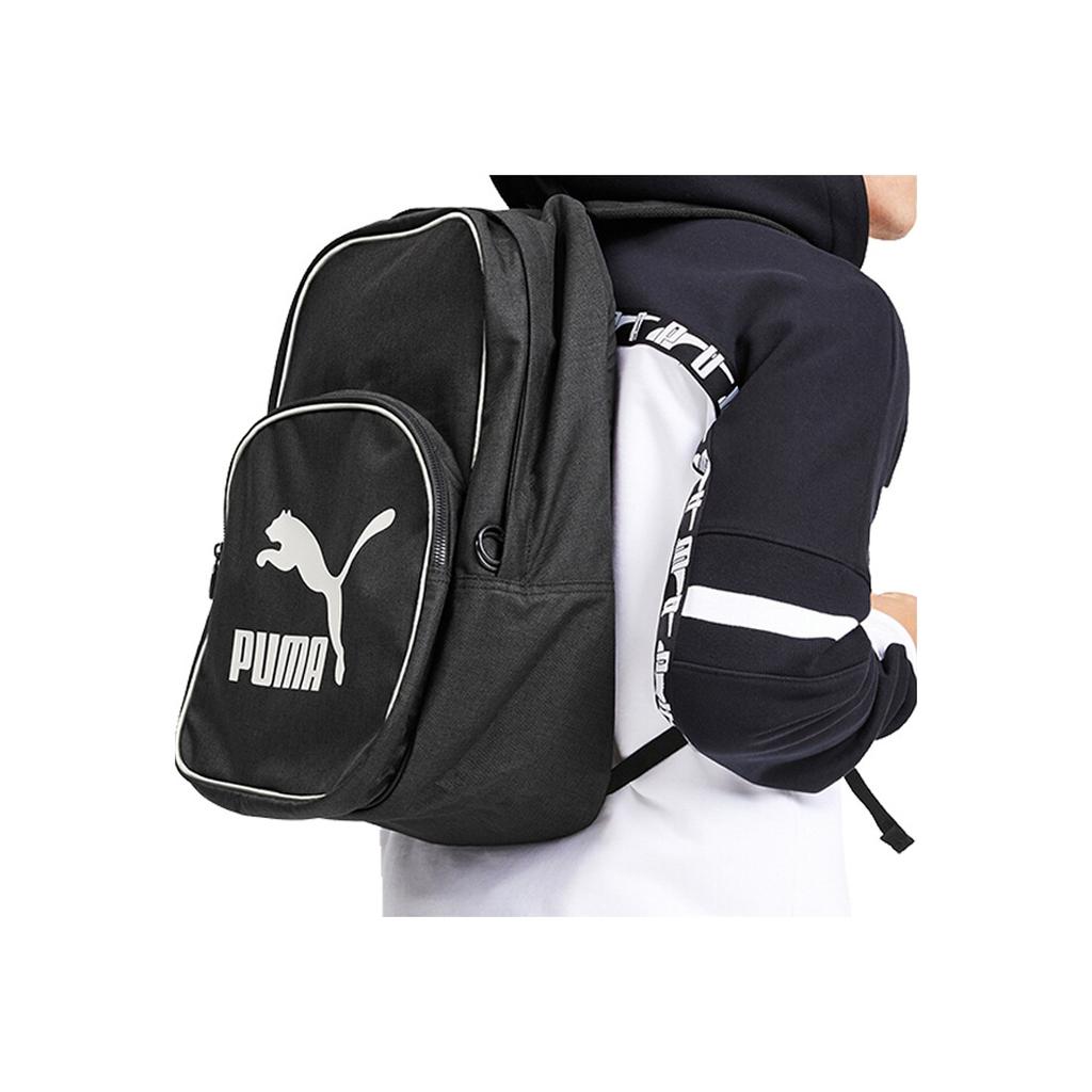 New PUMA Polyester Backpack Regular Unisex Black 076652-01