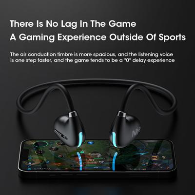 Niye NEW Air Conduction Headphones Ear-hung Wireless Bluetooth 5.3 with Mic Sports and Running Non-ear-wearing for Xiaomi Huawei