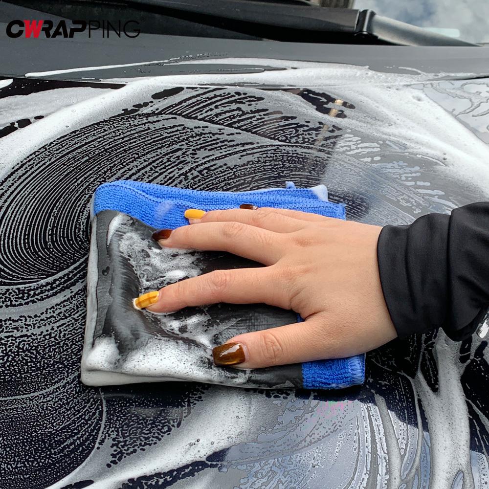 Car Cleaning Tool Blue Magic Clay Absorbent Rag To Deeply Remove Stains Beauty Portable Lightweight Towel Cleaning Accessories