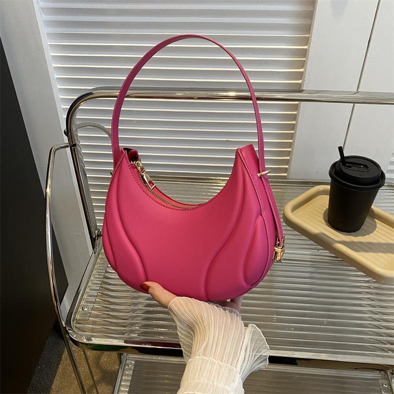 Trendy Chic City Shoulder Bag For Women 2023 Summer Small Zipper Closure
