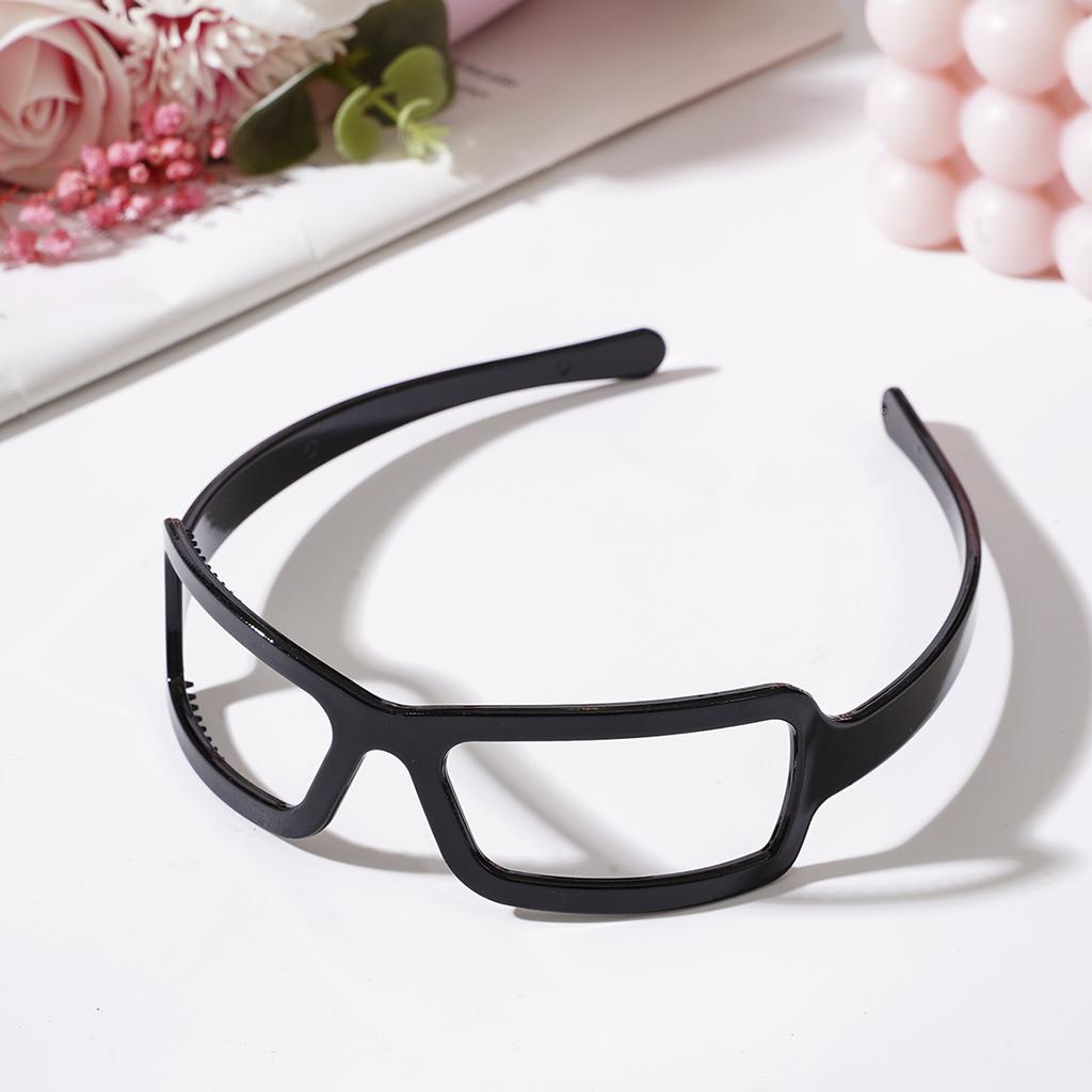 Sunglasses Frame Shape Hair Hoop Glasses Hairband For Women Girl Sweet Fixed Headband Hair Ornament Fashion Hair Accessories