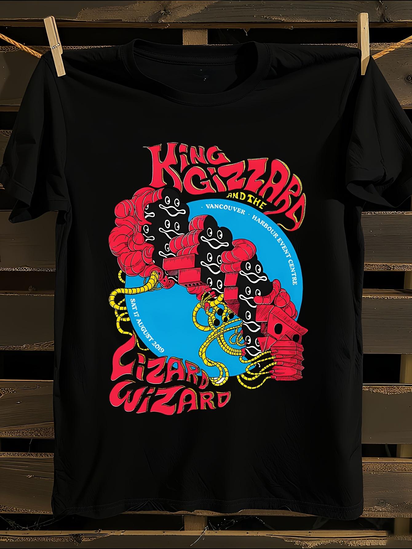 King Gizzard and the Lizard Wizard Graphic Tshirt S