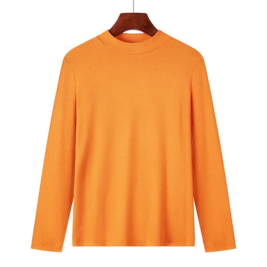 

ZIRUNKING женский тонкий вязаный свитер с длинным рукавом, водолазка, джемпер, однотонный пуловер, топы, осень-зима One Size