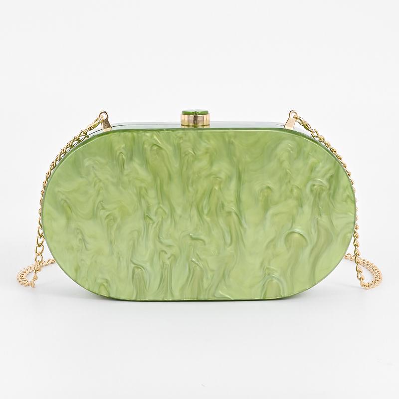 Clutch Bag Crossbody Evening Fashionable Acrylic New Arrival Shoulder Wedding Banquet Brand Bags Original Luxury Genuine White