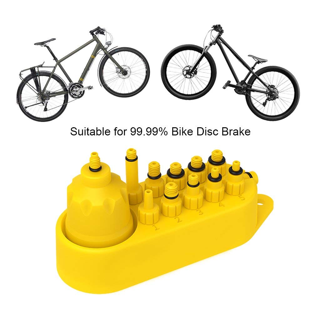 Mineral Oil Hydraulic Disc Brake Bleeding Kit, Bicycle Oil Tool