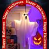 1-3Pcs Halloween Hanging LED Ghost Lights, Spooky Cute Ghost Ornaments, Indoor Bedroom Wall Decor, Outdoor Party Decorations