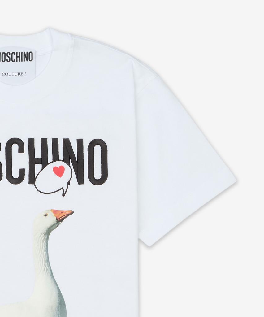 MOSCHINO Goose T-Shirt - White / Aef251Ea071505411001