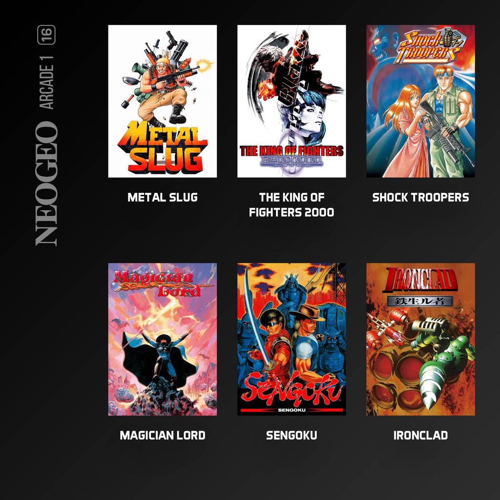 Evercade NEOGEO ARCADE 1 [Authentic Physical Game]