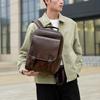 Fashion Men's Bag Trend Brand Retro Casual Backpack High Quality Waterproof Travel Bag Large Capacity Business Computer Bag