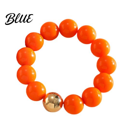 Ladies Bracelet Beaded Jewelry for Women Acrylic Big Beads Choker
