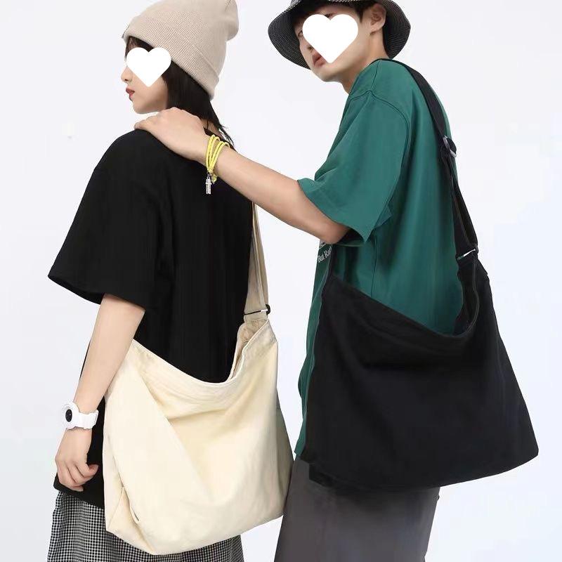 Herbst Neue Meere Japanischer Stil Umhängetasche Messenger Bag Canvas Tasche Verdickt Robust Herren Retro